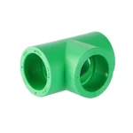PPR Plastic Tee Al-Munif Company Size 63 mm  Pressure 25 Bar  Color Green